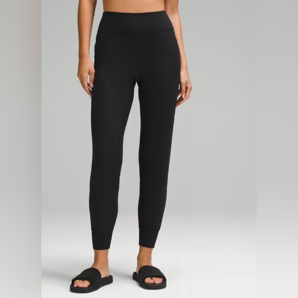 Lululemon High Rise Align Joggers: Black Size 4- Full length